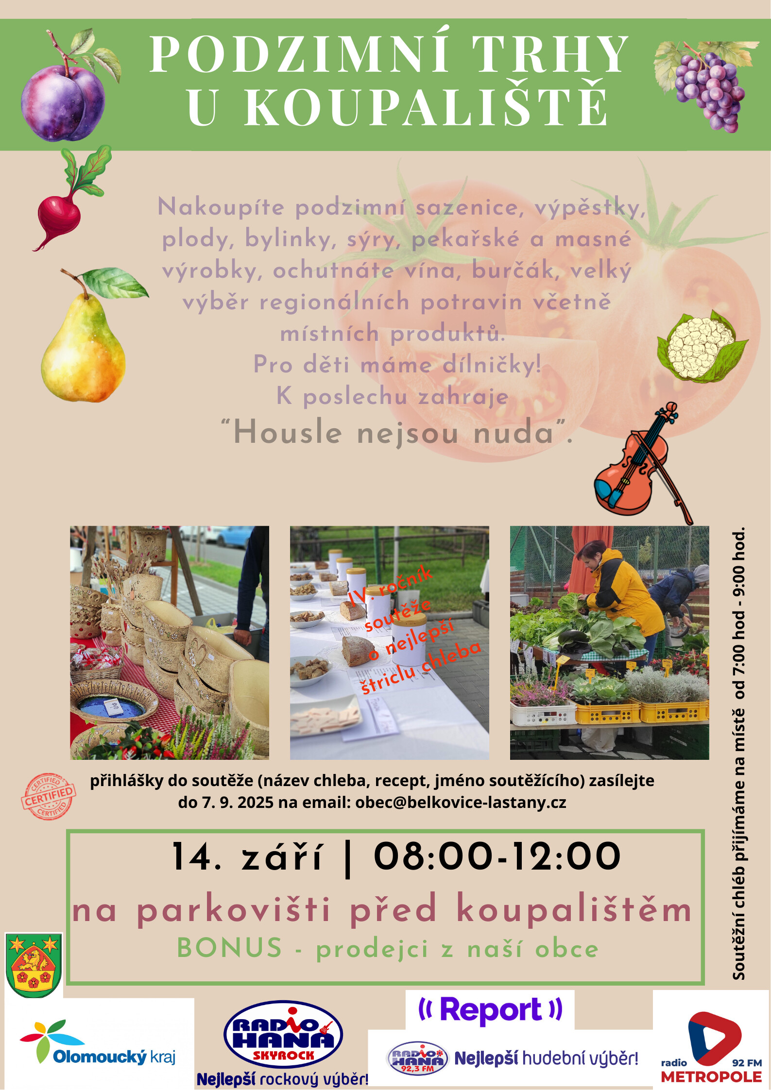 Koupaliště v Bělkovicích-Lašťanech, zdroj: obec Bělkovice-Lašťany