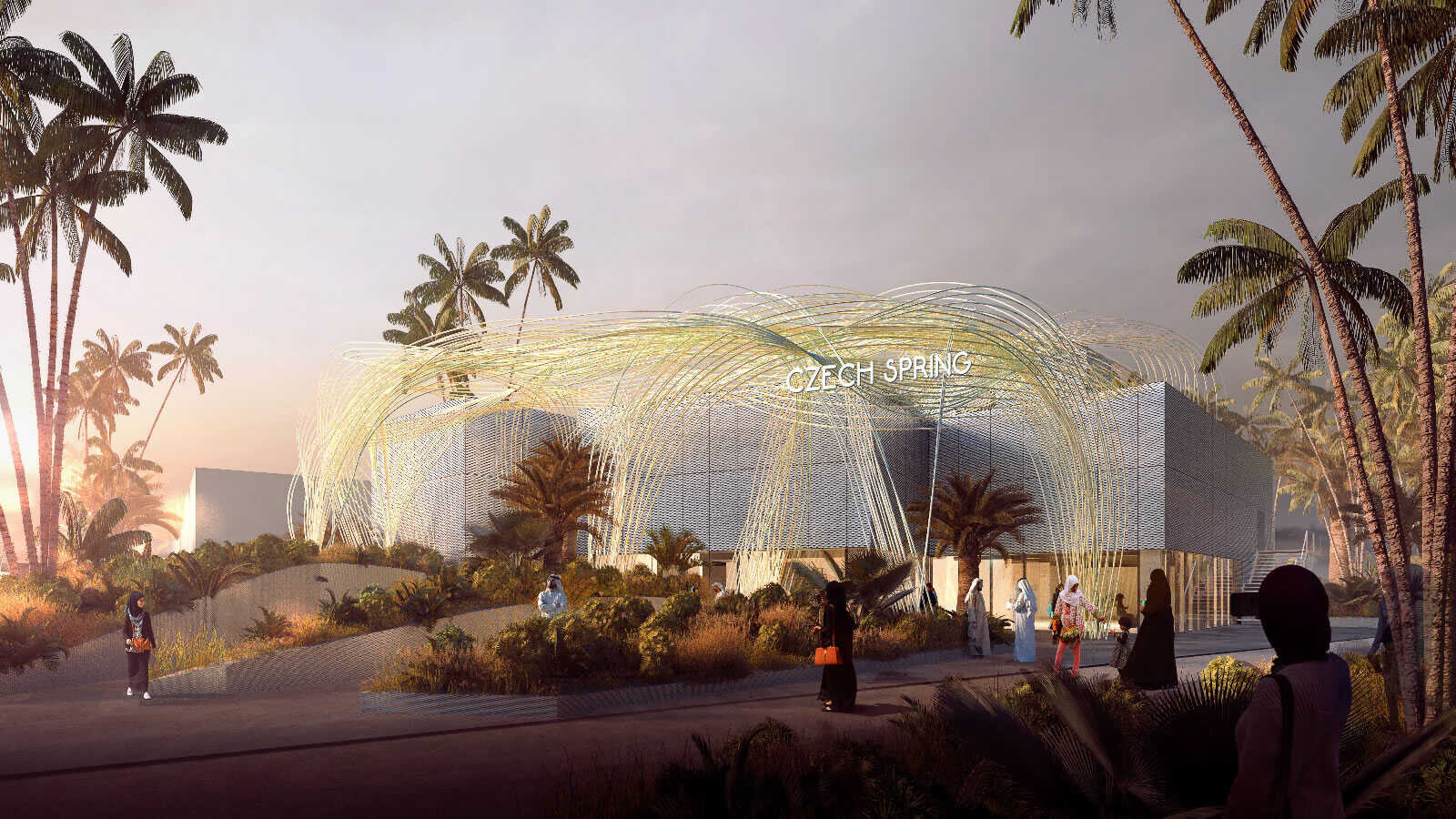 Vzualizace českého pavilonu EXPO 2020. Zdroj: czexpo.com