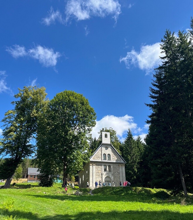Kaple sv. Anny ve Zlatých Horách, foto: Mapy.cz, Report.cz