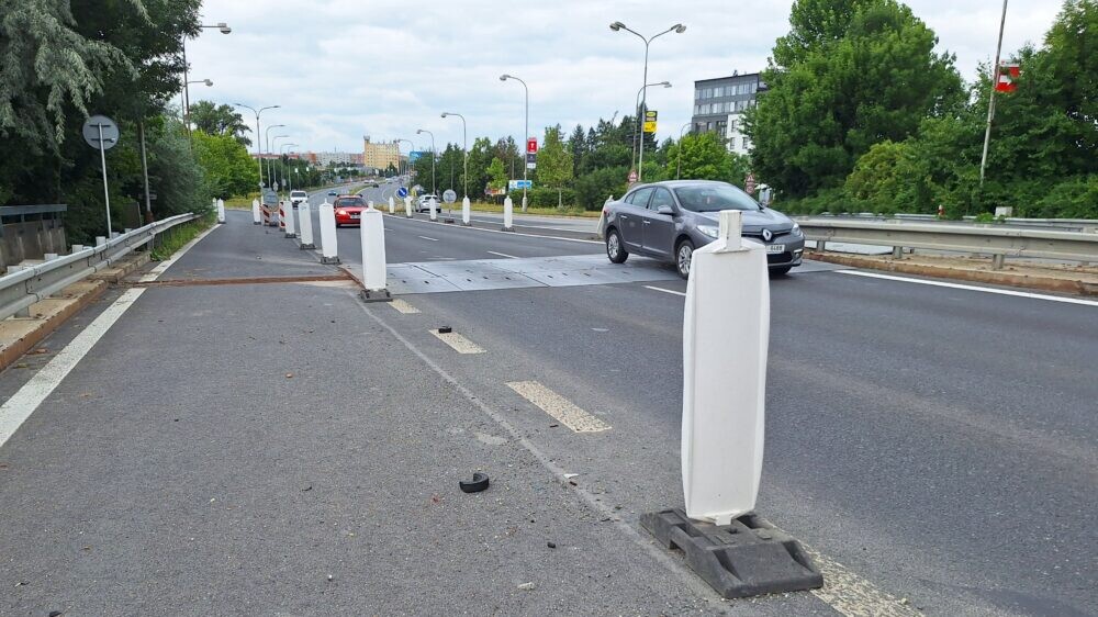 Mostní závěr na Velkomoravské, foto: ŘSD