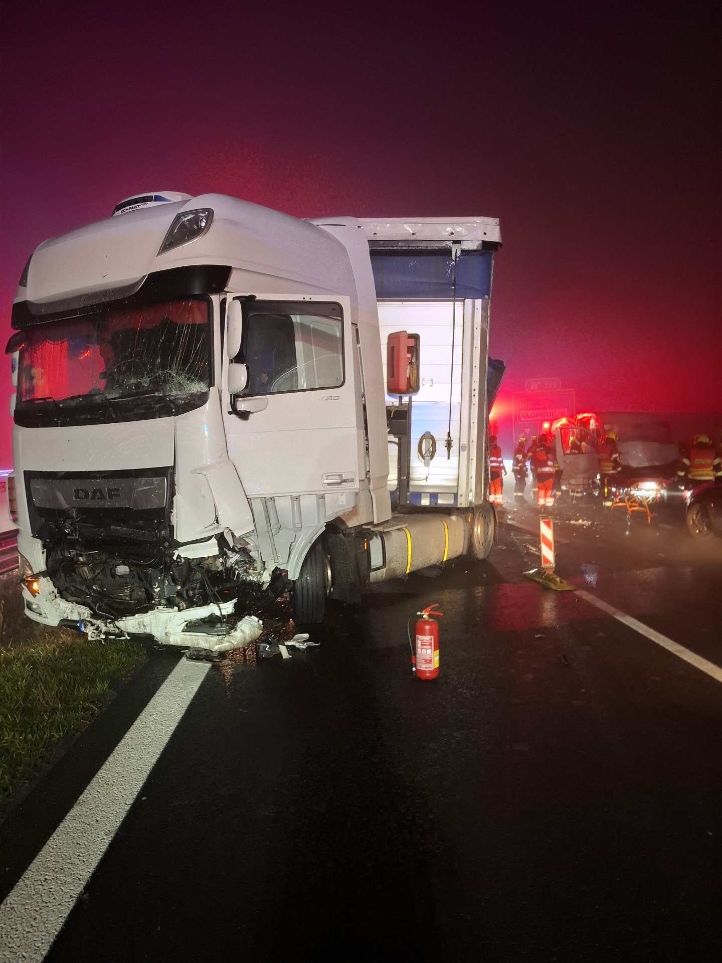 zdroj: PČR, HZS Olomouckého kraje