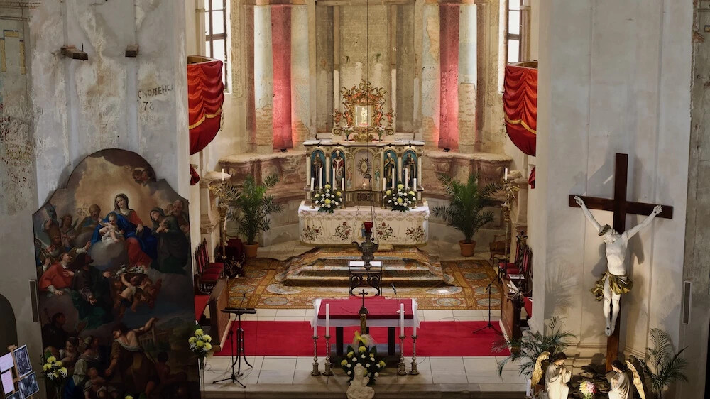 Kostel ve Staré Vodě, foto: Report.cz / Daniel Vachek