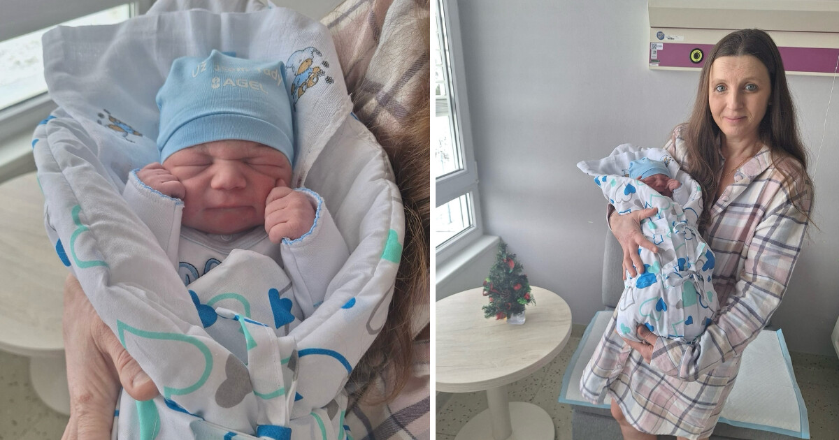 Patrick s maminkou, zdroj: Nemocnice AGEL Prostějov