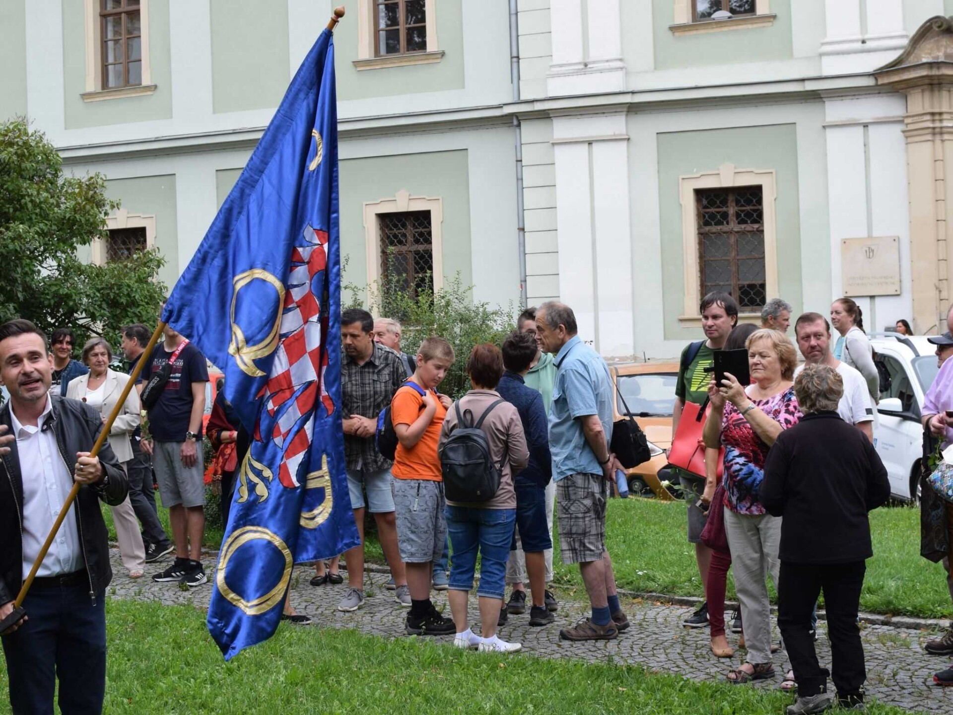 Uctění památky Václava III. | foto Olomoucký report