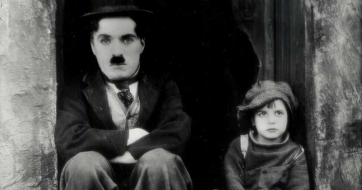 Charlie Chaplin ve filmu Kid, foto: Aerofilms