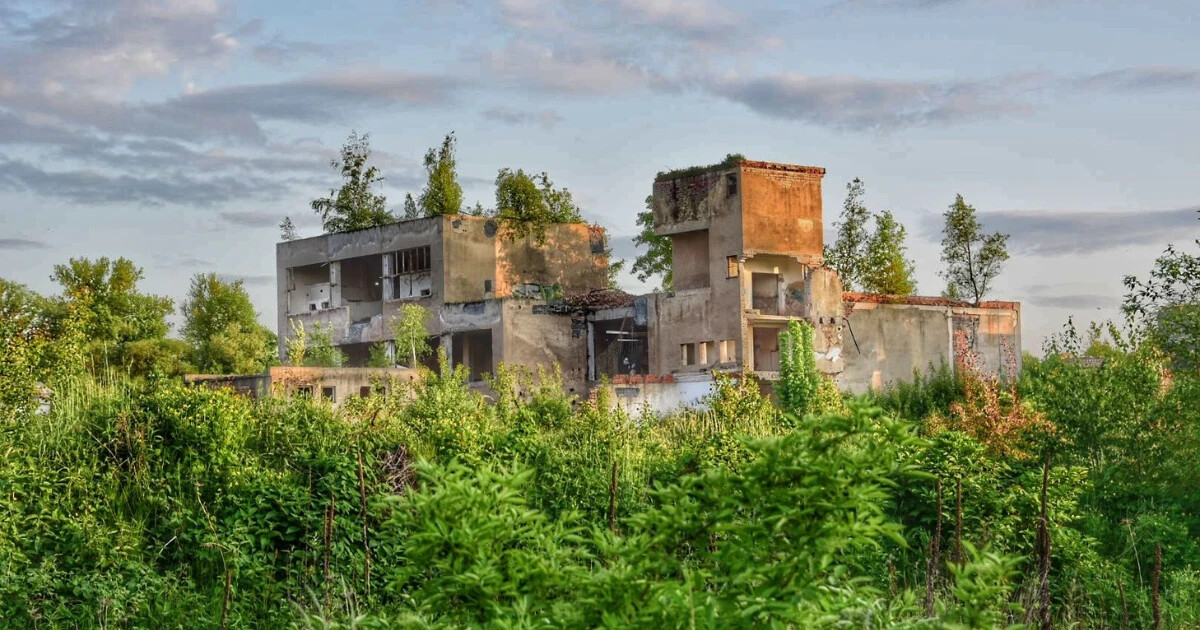 Bývalá továrna ve Vidnavě, zdroj: Seznam Mapy