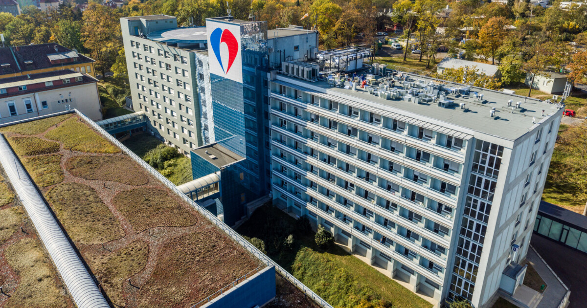 Ilustrační foto, letecký pohled na FN Olomouc, zdroj: Fakultní nemocnice Olomouc