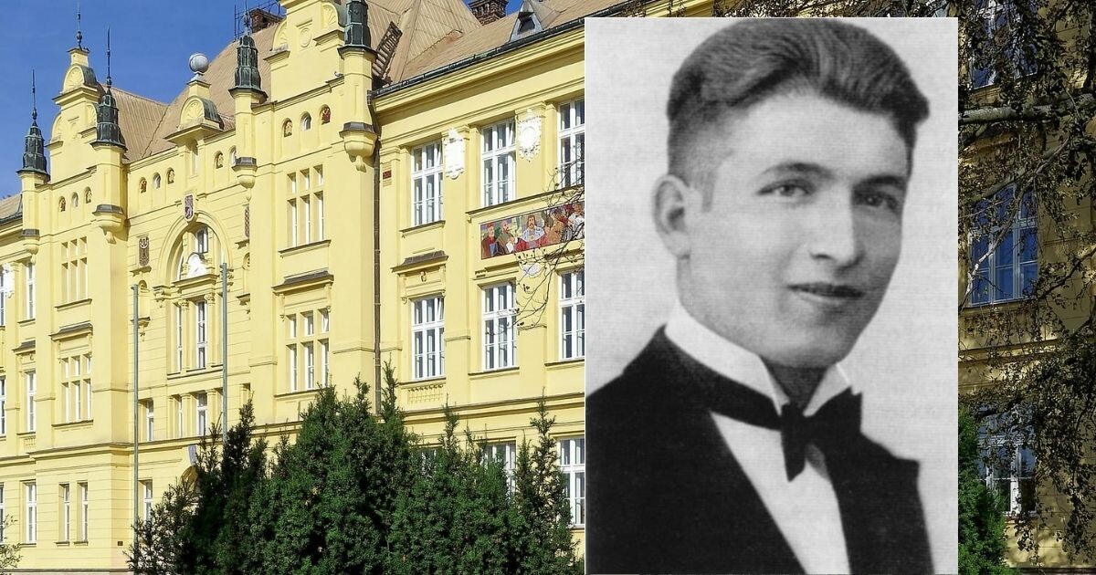 Budova Gymnázia Jana Opletala v Litovli; Zdroj: Mapy.cz - Jan Opletal; Zdroj: litovel.eu 
