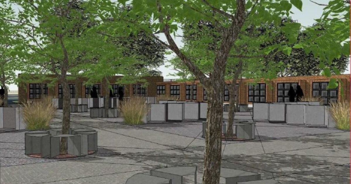 Vizualizace rozšíření hřbitova, zdroj: město Prostějov