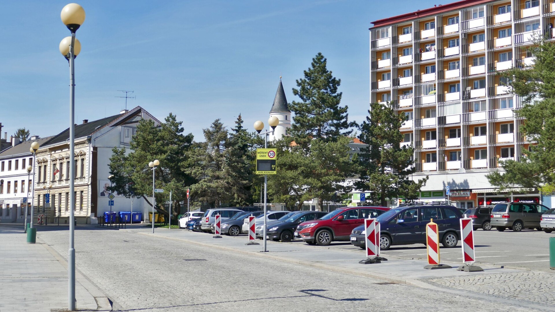 Parkoviště v Kratochvílově ulici, zdroj: Seznam Mapy