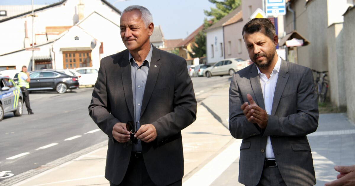 Josef Suchánek (vlevo) a Michal Zácha (vpravo), zdroj: Olomoucký kraj