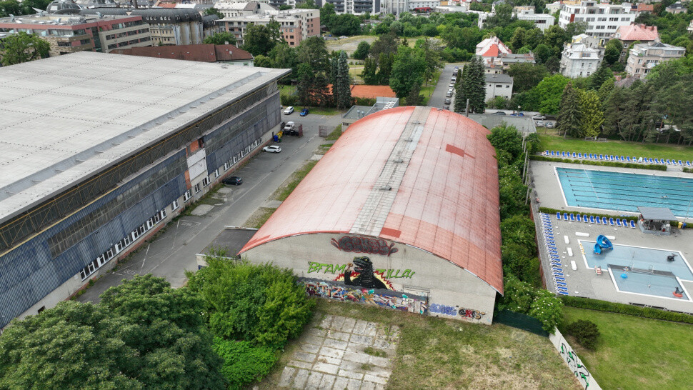 Chátrající malá hala; zdroj: město Olomouc