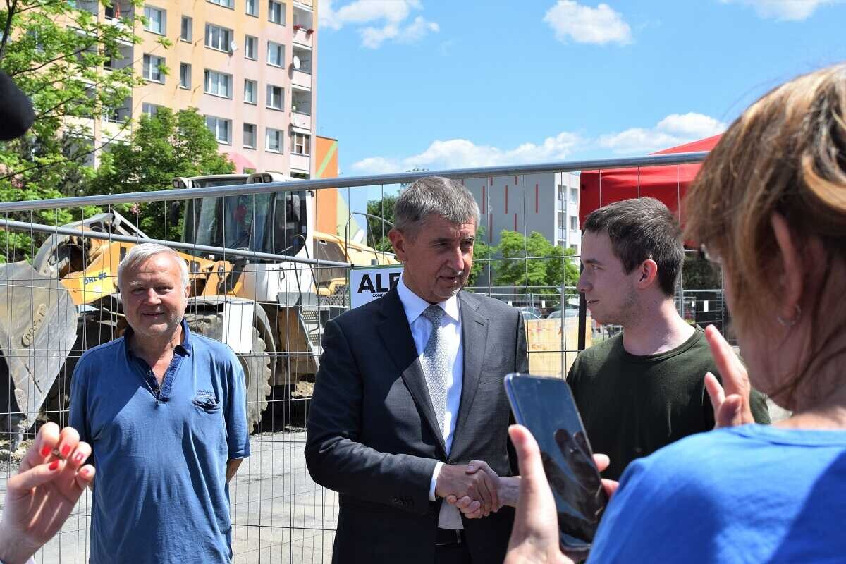 Premiér Andrej Babiš během návštěvy Olomouce v roce 2021, ilustrační foto: Olomoucký Report
