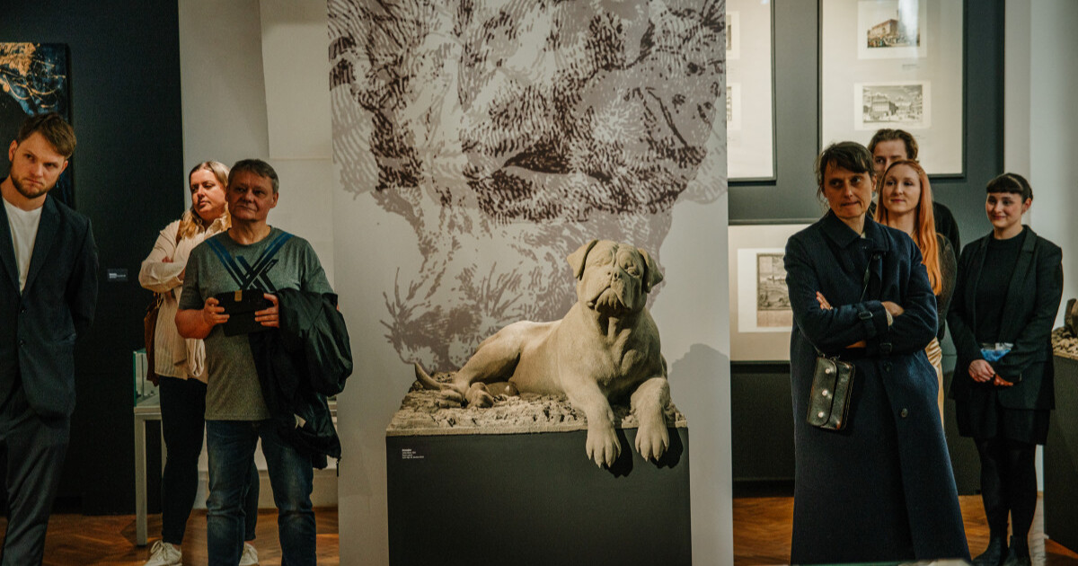 První květnovou sobotu si mohou návštěvníci s sebou vzít také psa. Zdroj: Vlastivědné muzeum Olomouc