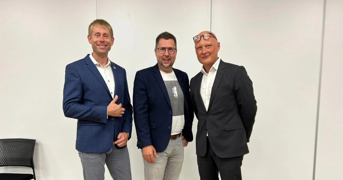 Zleva: Josef Kaštil, Radim Kašpar, Jan Holpuch, zdroj: ODS Olomouc