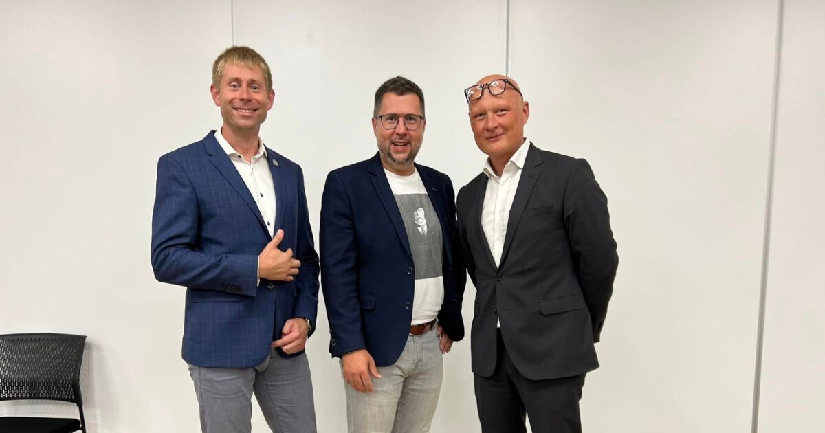 Zleva: Josef Kaštil, Radim Kašpar, Jan Holpuch, zdroj: ODS Olomouc 