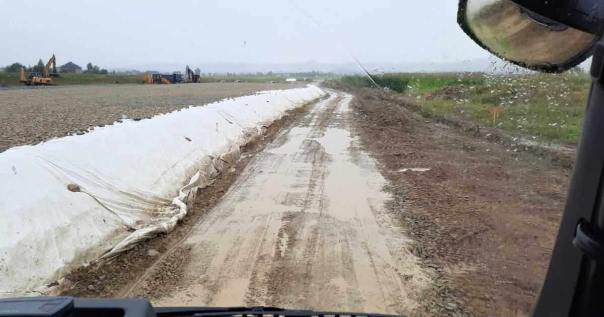 práce na obchvatu Bludova | foto ŘSD