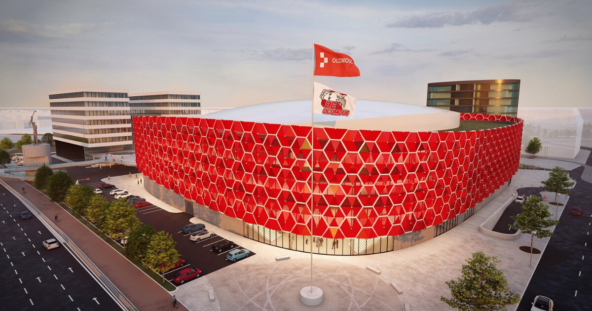 Vizualizace multifunkční haly, zdroj: Redstone