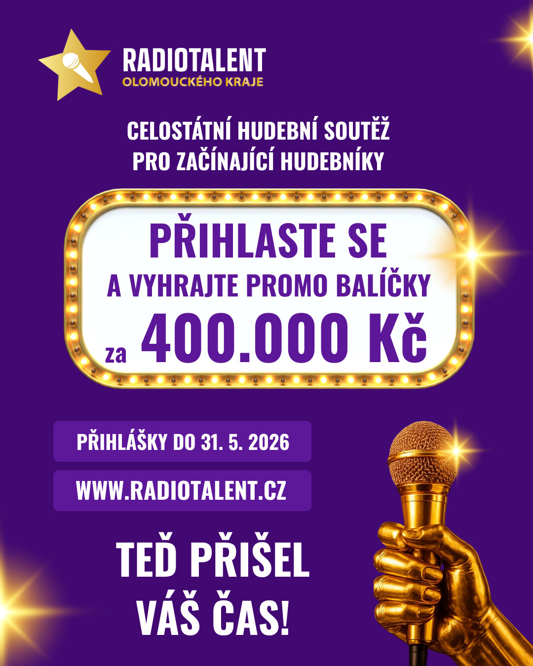 Vítězové předchozích ročníků, kapela Pjena a David, zdroj: Radiotalent