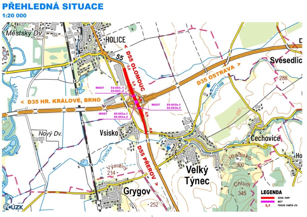 zdroj: ŘSD Olomoucký kraj