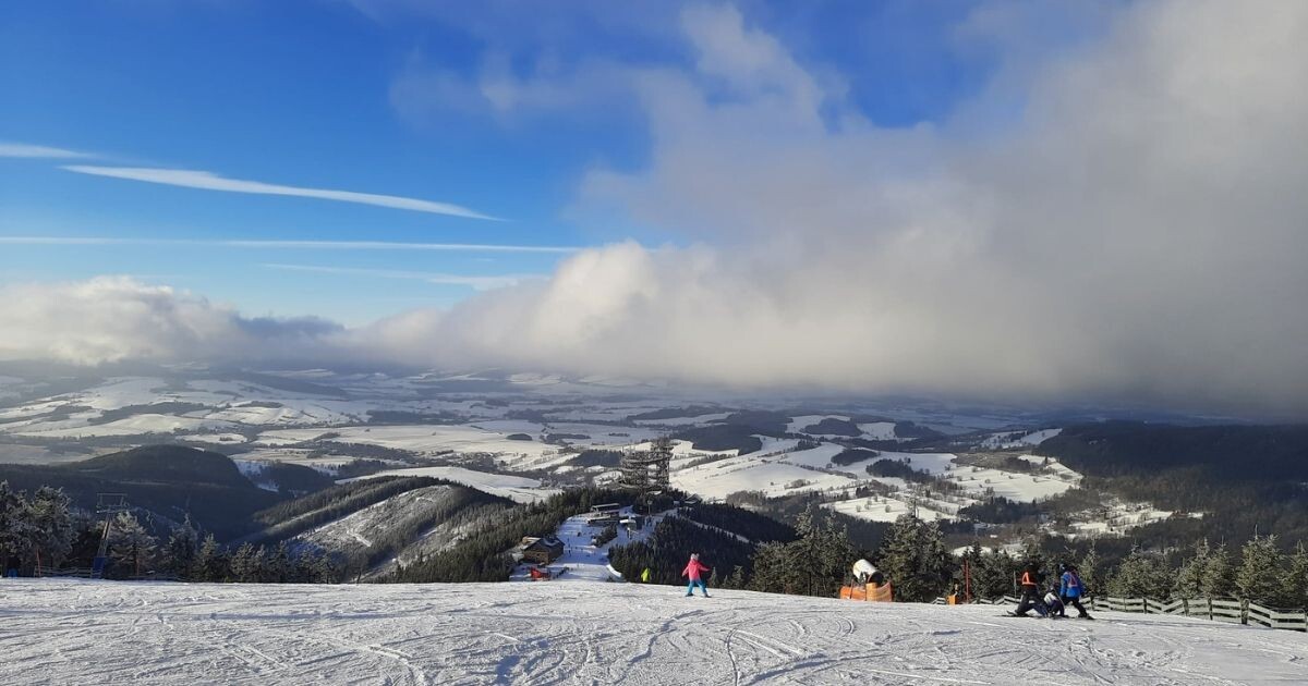 Horský resort Dolní Morava; zdroj: facebook horského resortu Dolní Morava