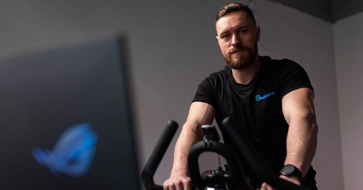 Rekordman Michal Sláma, zdroj: sociální sítě Michala Slámy