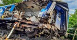 Srážka vlaků v Němčicích nad Hanou | foto: Drážní hasiči Přerov