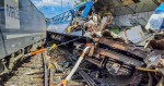 Srážka vlaků v Němčicích nad Hanou | foto: Drážní hasiči Přerov
