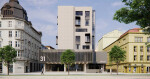 Bývalou Jednotu na třídě Svobody čeká přestavba, vizualizace: atelier-r