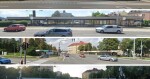 Lávka na Havlíčkově ulici před odstraněním bannerů, zdroj: Mapy.cz, KAM Olomouc