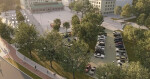 Vizualizace prostranství budovy tržnice, zdroj: město Olomouc