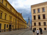 Hanácká kasárna, historická budova