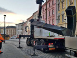 Instalace nové sochy, zdroj: olomouc.eu
