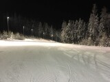 Přemyslov – osvětlená sjezdovka; Zdroj: facebook skiareálu Přemyslov