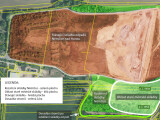 Vizualizace rozšíření skládky v Němčicích; zdroj: město Němčice nad Hanou
