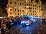 Vánoční tramvaj v Praze, zdroj: MHD86.cz