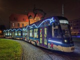 Vánoční tramvaj v Ostravě, zdroj: MHD86.cz