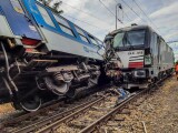 Srážka vlaků v Němčicích nad Hanou | foto: Drážní hasiči Přerov