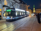 Letošní výzdoba olomouckých vánočních tramvají, foto: Report.cz