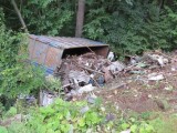 Převrácený návěs pod Červenohorským sedlem, foto: Policie ČR