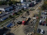 Stavba tramvajové trati na Nové Sady, foto: MMOL