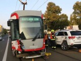 Poškozená olomoucká tramvaj | foto Policie ČR