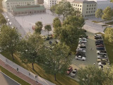 Vizualizace prostranství budovy tržnice, zdroj: město Olomouc
