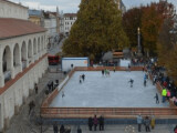Kluziště na náměstí v Prostějově. Foto: MMPv