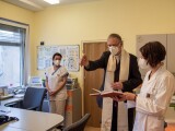 požehnání klinikám FNOL | zdroj Fakultní nemocnice Olomouc