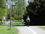 Jarní počasí nabilo olomoucké parky životem, foto: Radka Dušková