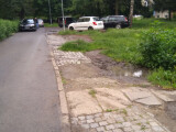 Současný stav parkování ve Foerstrově, zdroj: město Olomouc