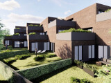 Vizualizace projektu Rezidence Glazarová, zdroj: Artera Atelier