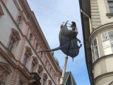 Instalace jedné z letošních soch, zdroj: Olomoucký Report