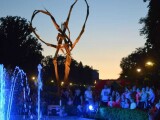 Barevná hrající fontána | foto Olomoucký report